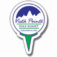 Magnets: Golf Ball With Tee Magnets